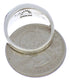 Southwestern Multicolor Inlay Silver Ring Size 5-3/4 EX51013